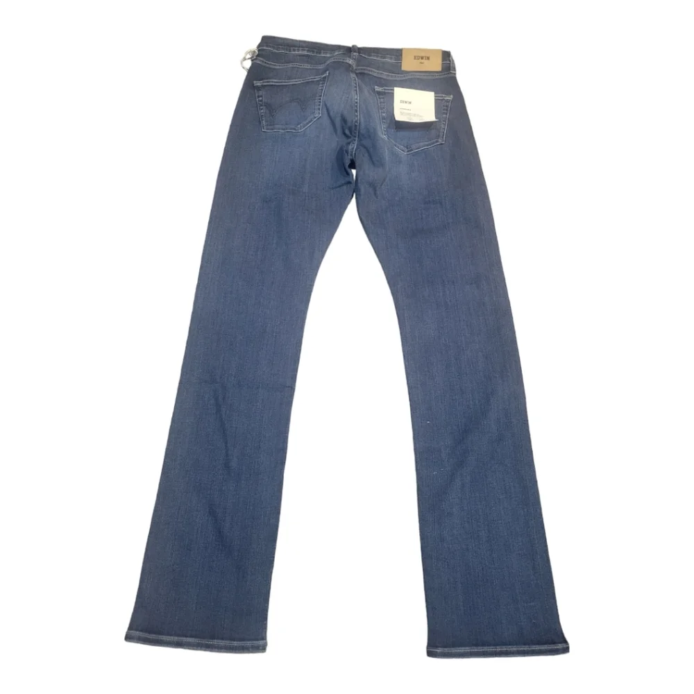Edwin Jace Jeans Mens 29x32 Endurance Straight Fit Icon Blue Denim NEW $158‎